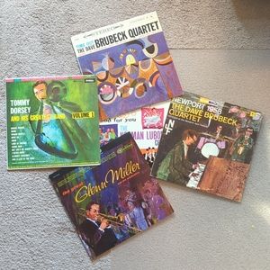 Album Wall Art w/ Painted covers